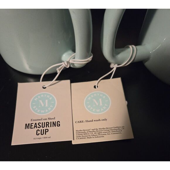 NWT - Martha Stewart Enamel on Steel Measuring Cups - Picture 4 of 6